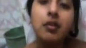 Busty Indian Teen Ill feeling Her Pussy