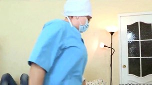 Doc assists with hymen scrutiny with the addition of devirginizing of firsthand cutie